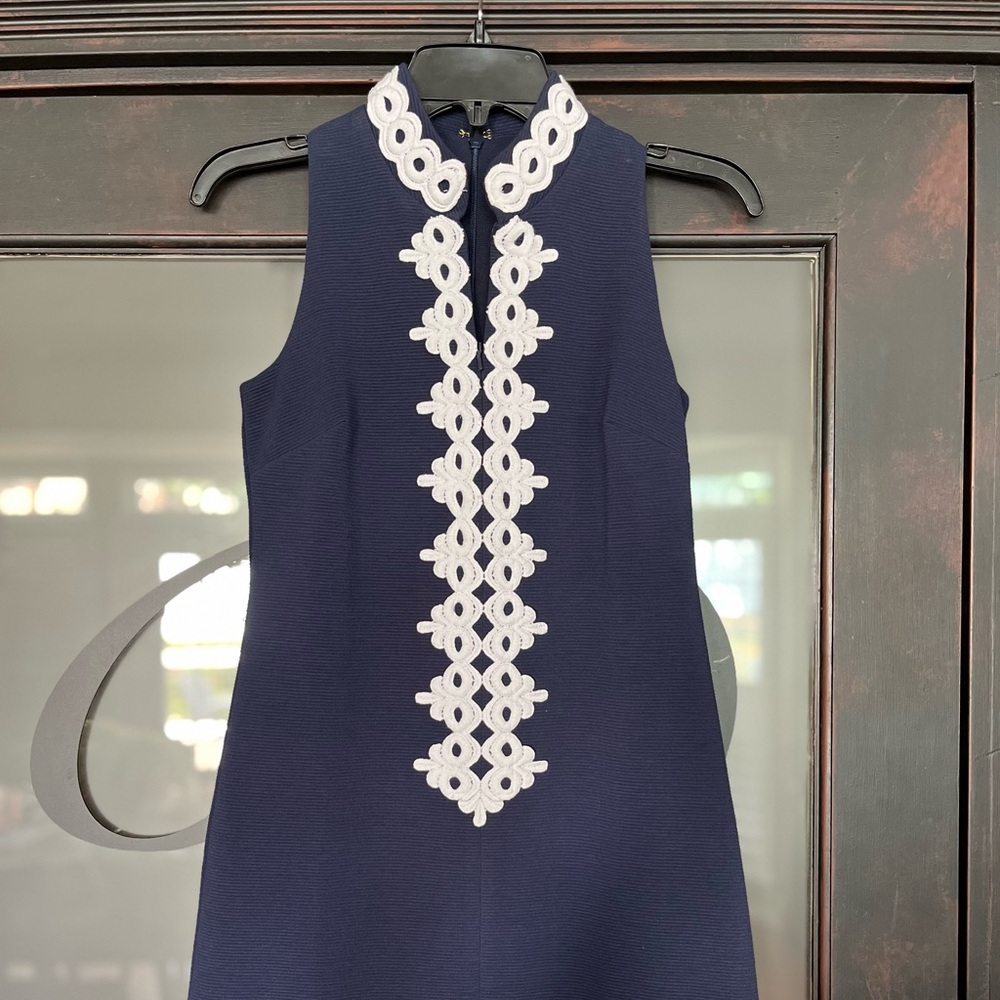 Lilly Pulitzer Navy Dress XXS